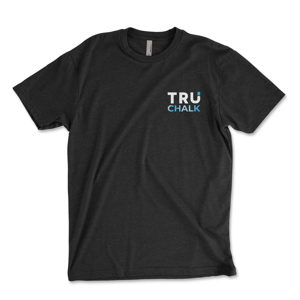 Tru Chalk Signature Brand Handprint Crewneck T-Shirt