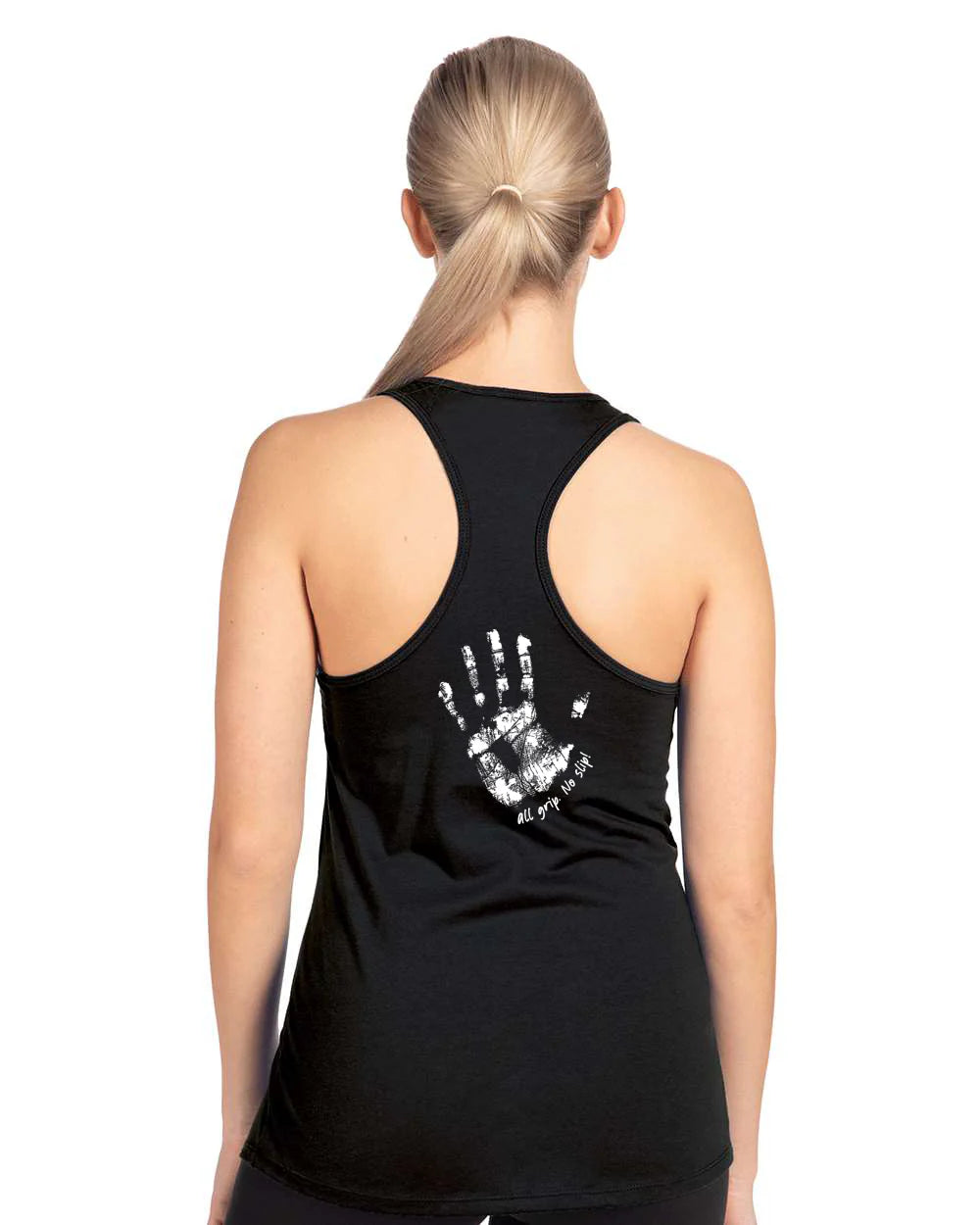 Tru Chalk Signature Brand Handprint Women's Racerback Training Tank Top