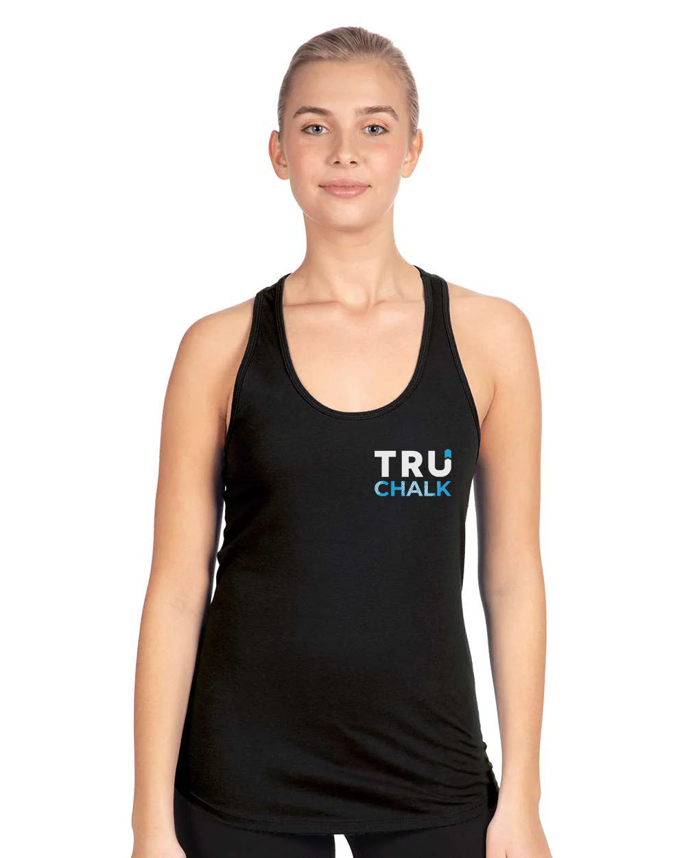 Tru Chalk Signature Brand Handprint Women's Racerback Training Tank Top